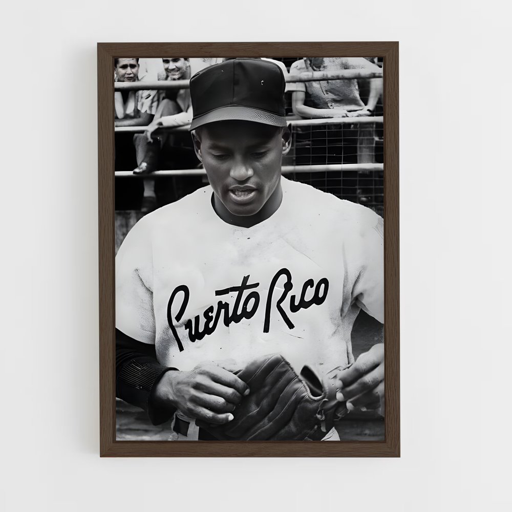 Poster Roberto de clemente – affiche Baseball (vue 5)